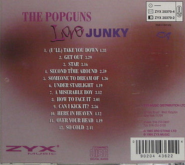 The Popguns : Love Junky (CD, Album)