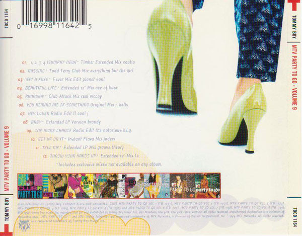 Various : MTV Party To Go Volume 9 (CD, Comp, Mixed)