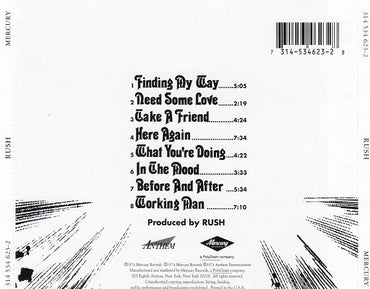 Rush : Rush (CD, Album, RE, RM)