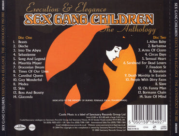 Sex Gang Children : Execution & Elegance : The Anthology 1982 - 2002 (2xCD, Comp)
