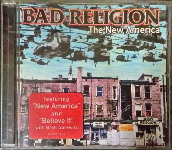 Bad Religion : The New America (CD, Album, Promo)