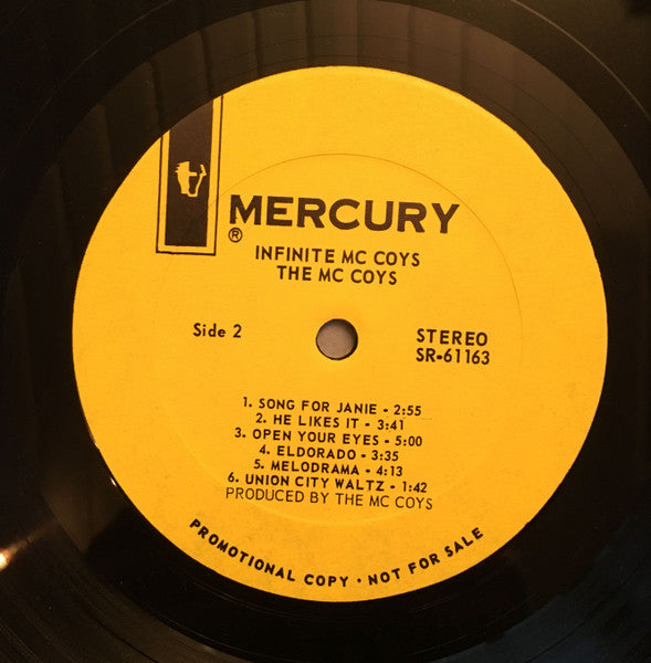 The McCoys : Infinite McCoys (LP, Album, Promo)