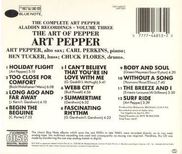 Art Pepper : The Art Of Pepper (CD, Comp)