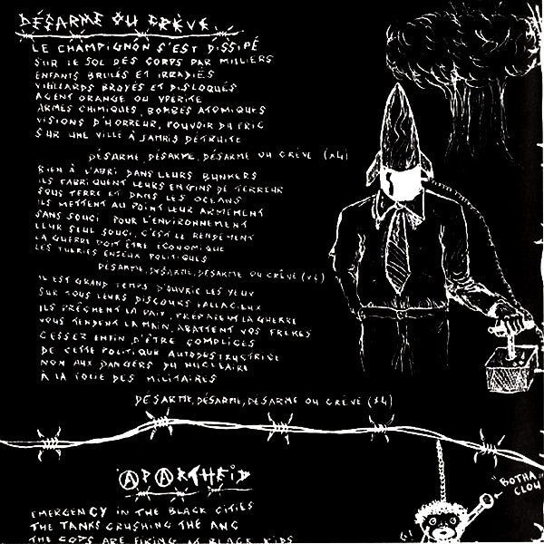 Scraps : Apartheid (7")