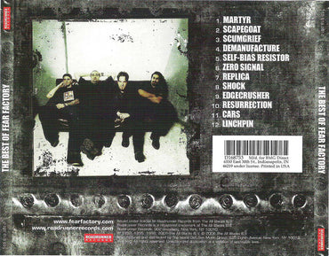 Fear Factory : The Best Of (CD, Comp, Club)