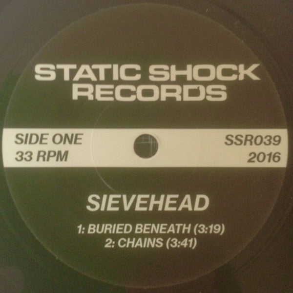 Sievehead : Buried Beneath (7", Single, Ltd)