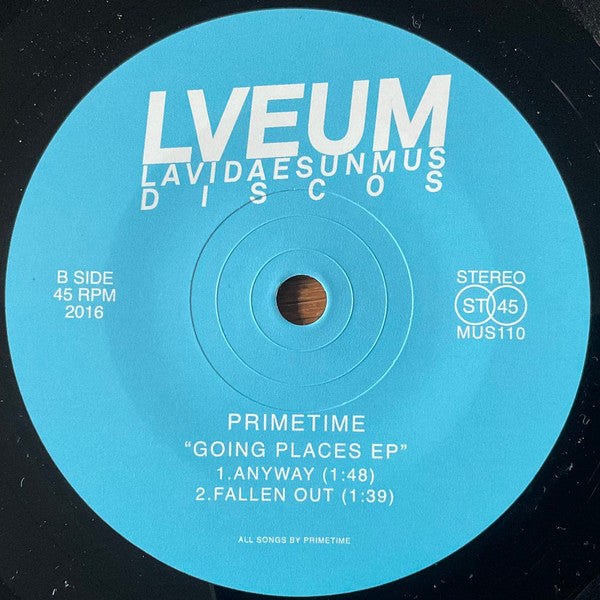 Primetime (4) : Going Places (7", EP)