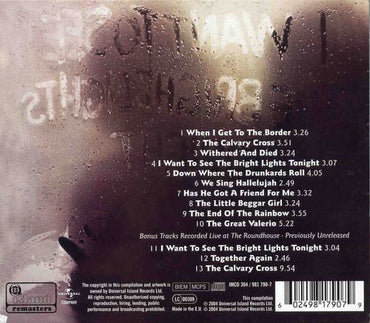 Richard & Linda Thompson : I Want To See The Bright Lights Tonight (CD, Album, RE, RM, sli)