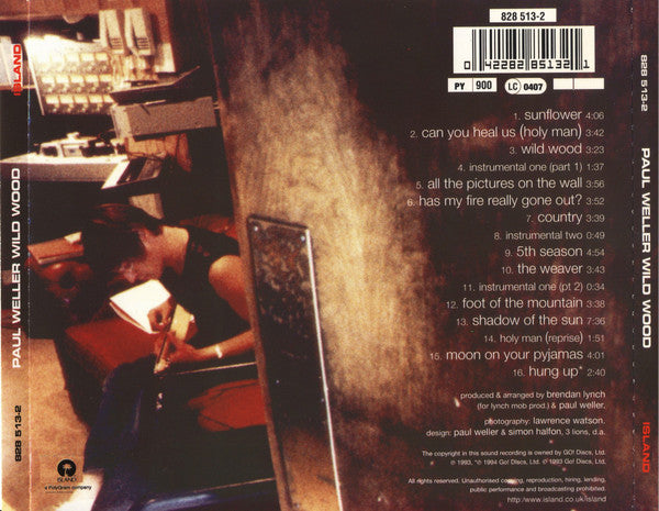 Paul Weller : Wild Wood (CD, Album, RE)