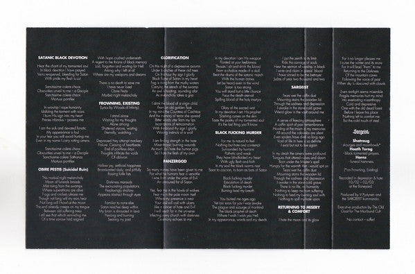 Sargeist : Satanic Black Devotion (Cass, Album, Ltd, RE)