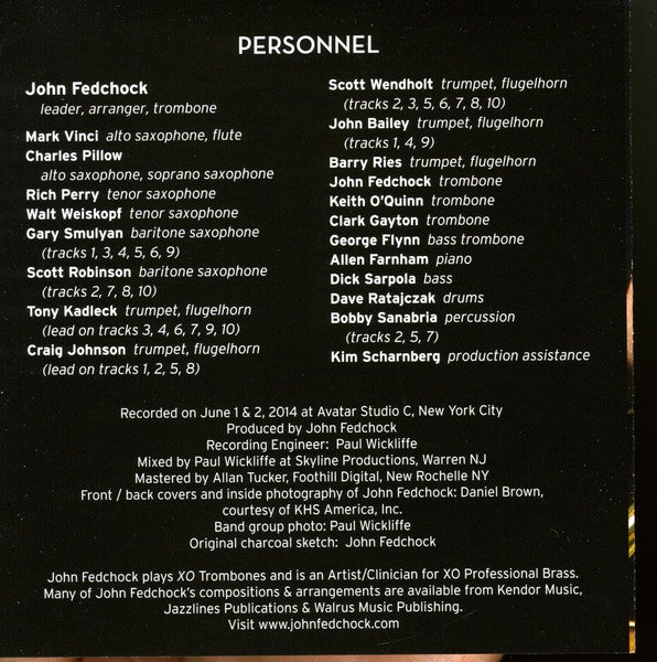 John Fedchock New York Big Band : Like It Is (CD, Album)