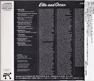 Ella* And Oscar* : Ella And Oscar (CD, Album, RE)