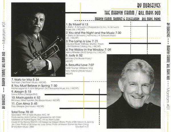 Marvin Stamm & Bill Mays : By Ourselves (CD, Album)