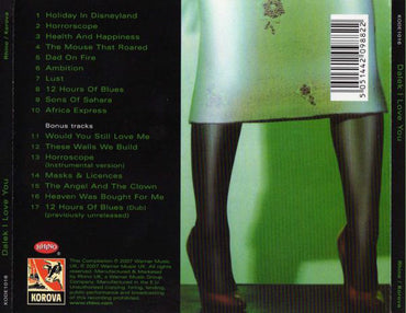 Dalek I Love You* : Dalek I Love You (CD, Album, RE, RM, Exp)