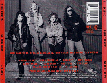 Damn Yankees : Damn Yankees (CD, Album, RE)