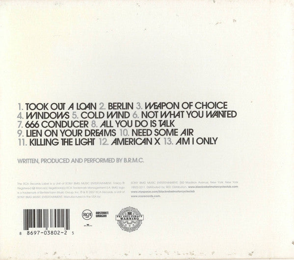 Black Rebel Motorcycle Club : Baby 81 (CD, Album)