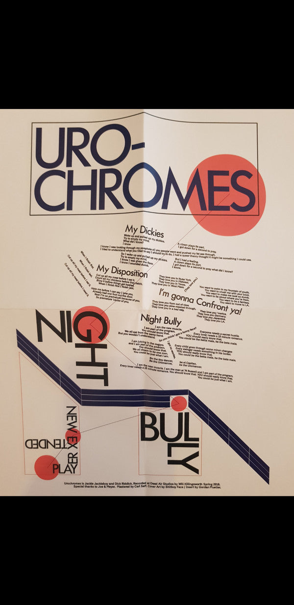 Urochromes : Night Bully (7", EP)