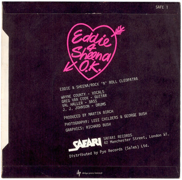 The Electric Chairs : Eddie & Sheena (7", Single, Sol)