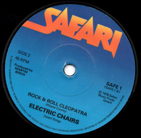 The Electric Chairs : Eddie & Sheena (7", Single, Sol)