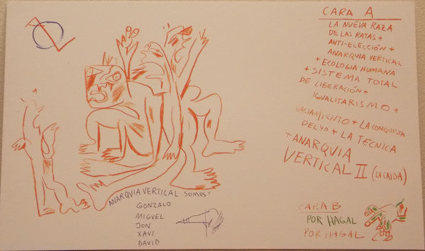 Anarquía Vertical : Sistema Total De Liberación (12", MiniAlbum, Tra)