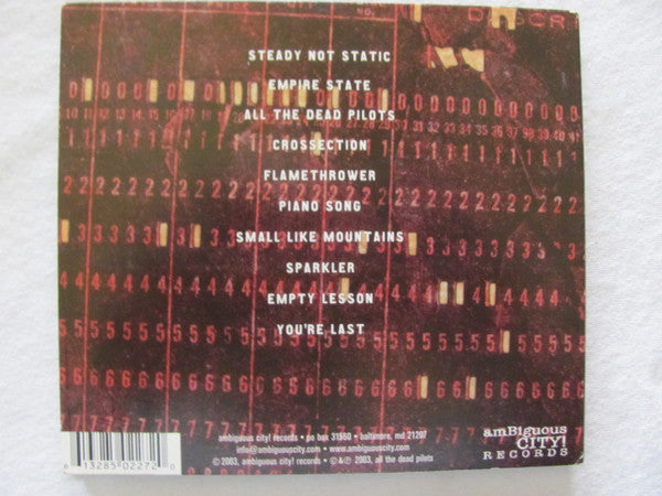 All The Dead Pilots : Steady Not Static (CD, Album)