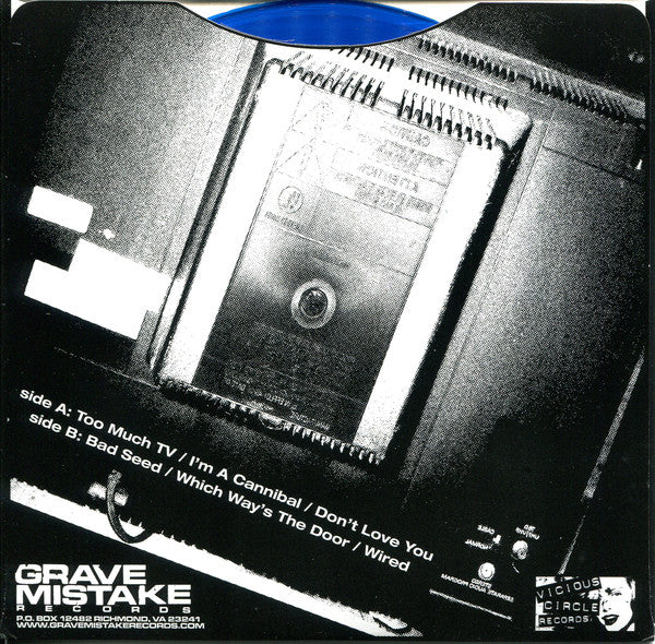 Southside Stranglers : Too Much TV (7", Blu)