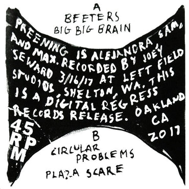 Preening : Beeters (7")