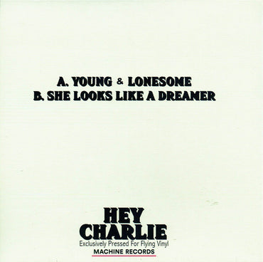 Hey Charlie : Young & Lonesome EP (7", EP, Red)
