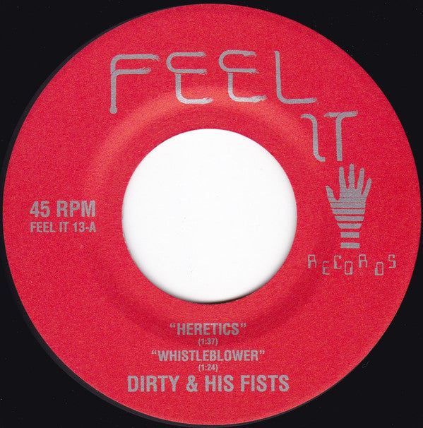 Dirty & His Fists : Dirty & His Fists (7", EP)