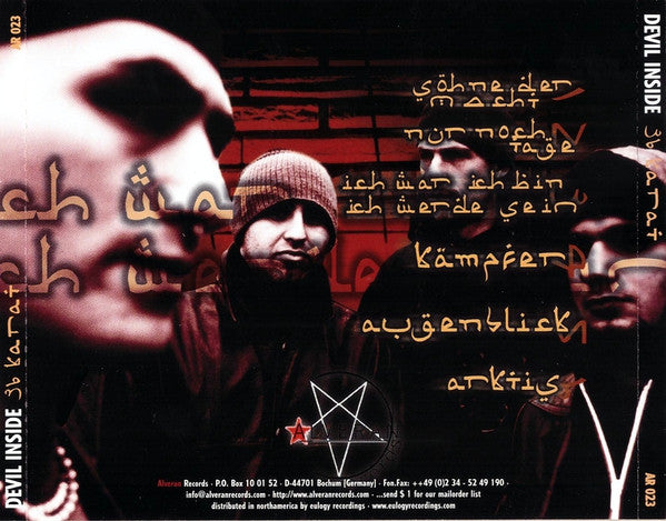 Devil Inside : 36 Karat (CD, Album)