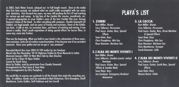 Dark Water Transit : Presents... Dawn Of The Goblin (CD, Album)