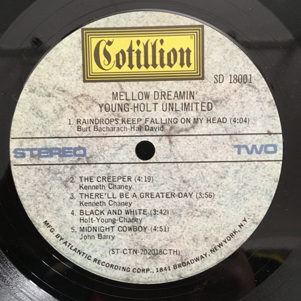 Young-Holt Unlimited* : Mellow Dreamin' (LP, Album, CTH)