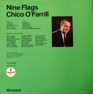 Chico O'Farrill : Nine Flags (LP, Album, Mono, Promo)