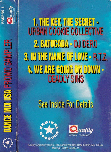 Various : Dance Mix USA Promo Sampler (Cass, Comp, Promo, Smplr)