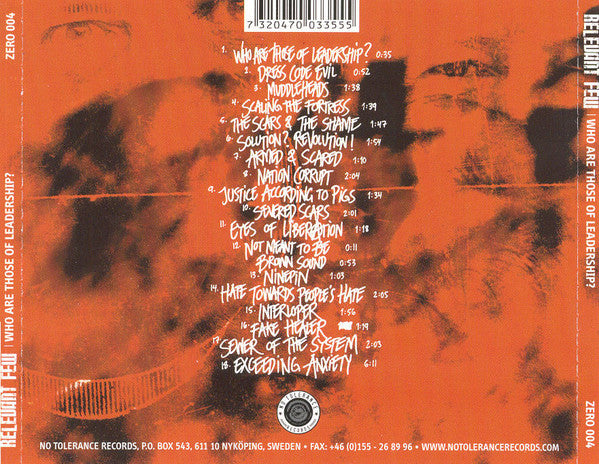 Relevant Few : Who Are Those Of Leadership? (CD, Album)