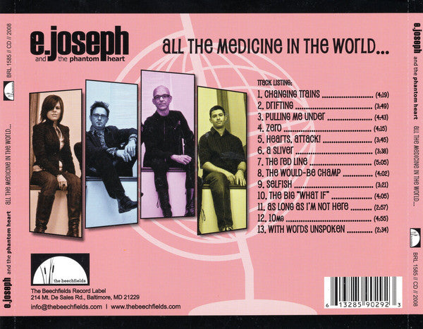 E. Joseph And The Phantom Heart : All The Medicine In The World... (CD)