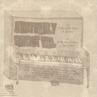 Southerly & Protest Hill : Split EP (7", EP, Cle)