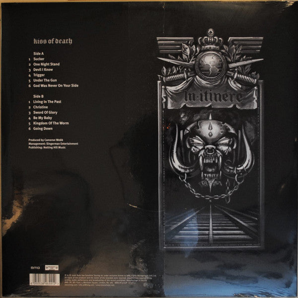 Motörhead : Kiss Of Death (LP, Album, RE)