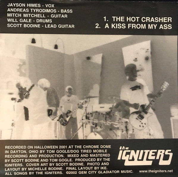 The Vincents (4), The Igniters (4) : The Vincents / The Igniters (7", EP)