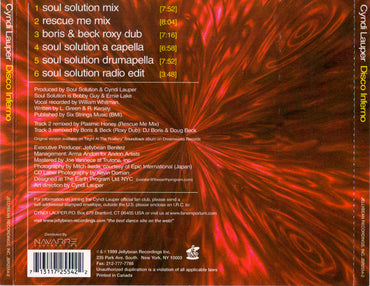 Cyndi Lauper : Disco Inferno (CD, Maxi)