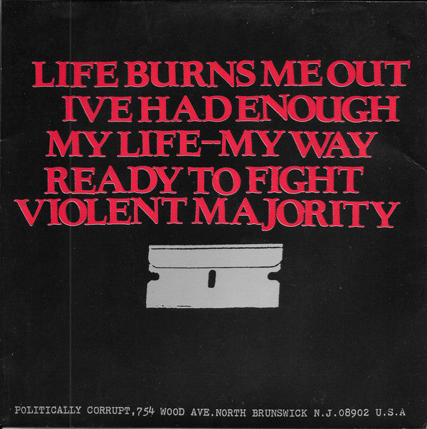 Suicide Party : Suicide Party (7")