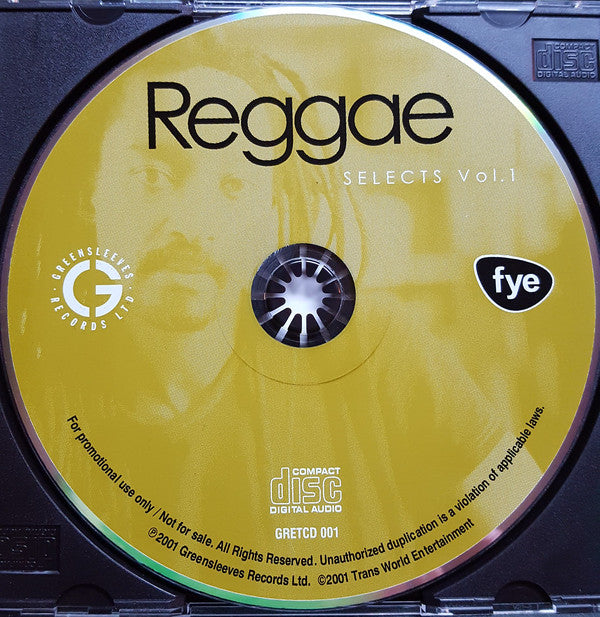 Various : FYE Selects Vol. 1 Reggae (CD, Album, Comp, Promo)