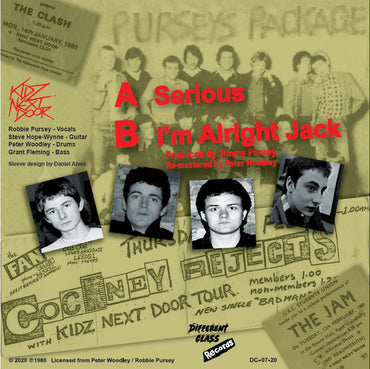 Kidz Next Door : Serious (7")