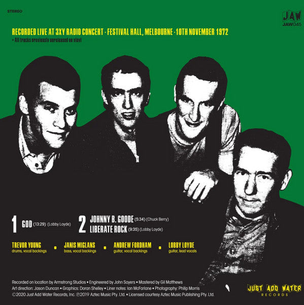 Coloured Balls : Rock Your Arse Off! Live At Festival Hall 10 Nov. 72 (LP, Ltd)