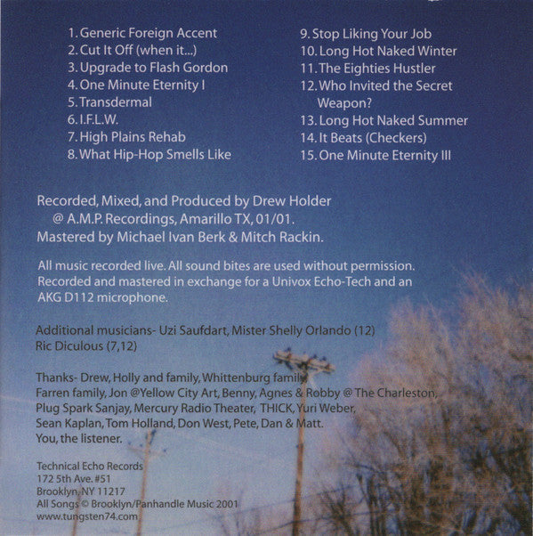 Tungsten74 : Await Further Instructions (CD, Album)