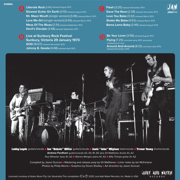 Coloured Balls : Liberate Rock Singles and More 1972-1975 (2xLP, Comp)