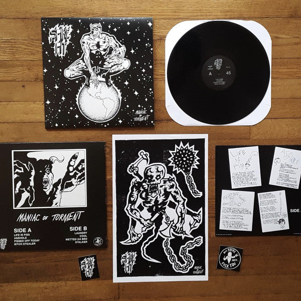 Spike Pit : Maniac Of Torment (LP, Album)