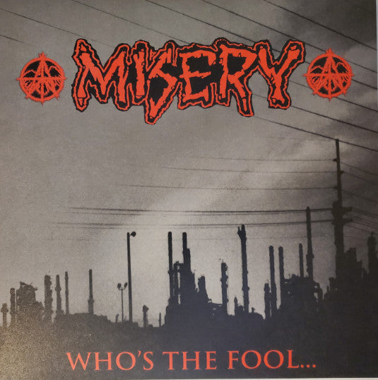 Misery (4) : Who's The Fool... (LP, Album, RM, RP, Red)
