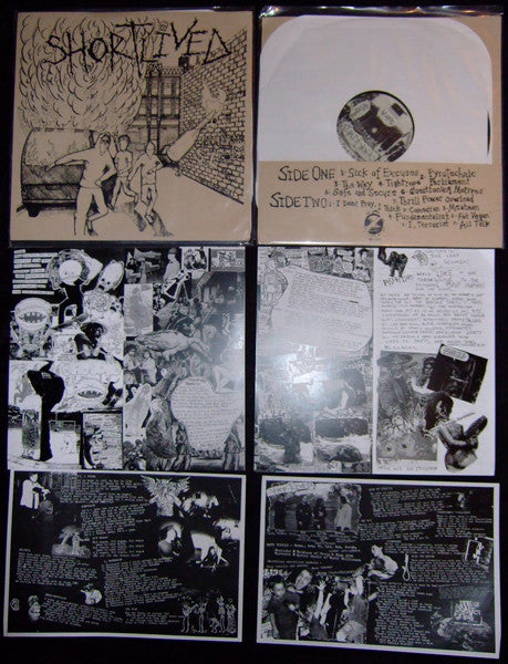 Shortlived : Shortlived (12", Album, Ltd)
