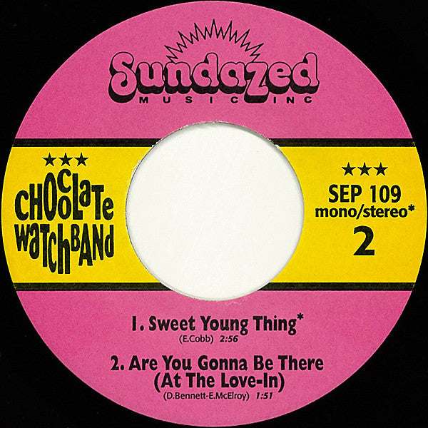 The Chocolate Watchband : Sitting There Standing (7", EP)
